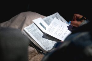 Bible and Study notes